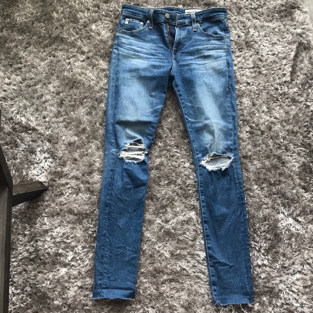 AG Adriano Goldschmied Farrah Skinny Ankle. 27